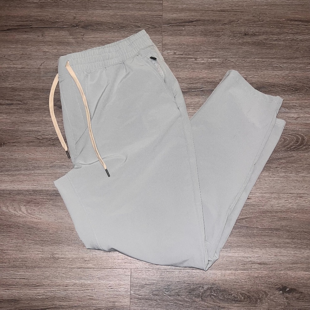 Right Of Way Light Gray Draw String Pants, XXL
